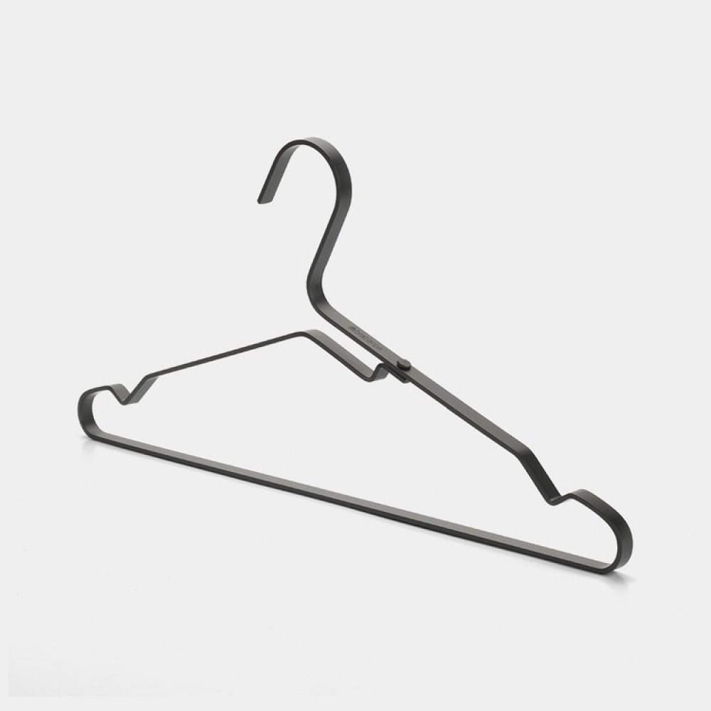 Aluminium Hangers, Set of 4, BRABANTIA NO STRETCH, 42 cm in the group Storage / Wardrobe storage / Hangers and hooks at SmartaSaker.se (40905)