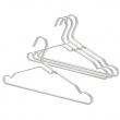 Aluminium Hangers, Set of 4, BRABANTIA NO STRETCH, 42 cm