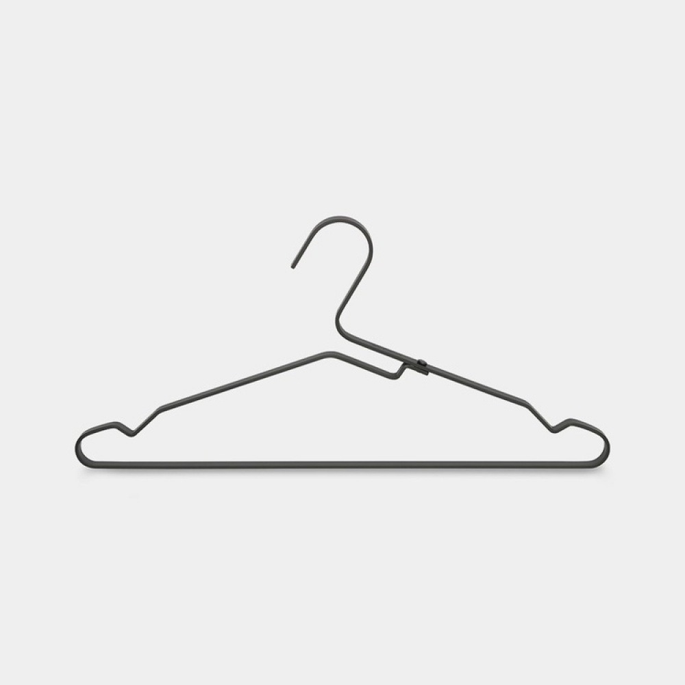 Aluminium Hangers, Set of 4, BRABANTIA NO STRETCH, 42 cm in the group Storage / Wardrobe storage / Hangers and hooks at SmartaSaker.se (40905)