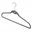 Hangers with hook, Set of 3, VELVET CASCADE HANGER, 42 cm