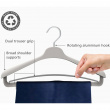 Hangers, Set of 2, ORDERLY SUIT HANGERS, Joseph Joseph, 42 cm, Ecru Hangers, Set of 2, ORDERLY SUIT HANGERS, Joseph Joseph, 42 cm, Ecru