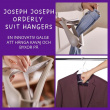 Hangers, Set of 2, ORDERLY SUIT HANGERS, Joseph Joseph, 42 cm, Ecru Hangers, Set of 2, ORDERLY SUIT HANGERS, Joseph Joseph, 42 cm, Ecru