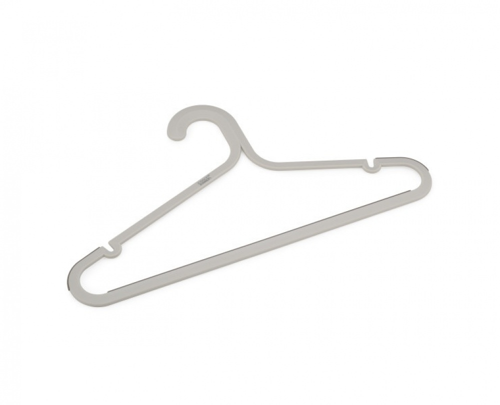 Hangers, Anti slip, Set of 5, ORDERLY ANTI-TANGLE, Joseph Joseph, 41,5 cm, Ecru in the group Storage / Wardrobe storage / Hangers and hooks at SmartaSaker.se (40916)
