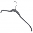 Hangers, Set of 4, VELVET ANTI-SLIP, 43 cm