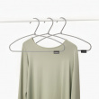 Space saving hangers, Set of 3, BRABANTIA SOFT TOUCH, 41,5 cm, Black / White Space saving hangers, Set of 3, BRABANTIA SOFT TOUCH, 41,5 cm, Black / White