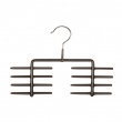 Hangers for 16 ties, MAWA KRAWATTENHALTER, 25cm, Non-Slip, Black Hangers for 16 ties, MAWA KRAWATTENHALTER, 25cm, Non-Slip, Black