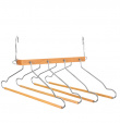 Hanger for 4 pants / shirts, CASCADE WOOD HANGER, Nature 