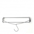 Hanger for pants, 4 Tier, SPACE-SAVER, 41,5 x H 42,5 cm, Black / White Hanger for pants, 4 Tier, SPACE-SAVER, 41,5 x H 42,5 cm, Black / White