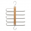 Space-saving trouser hanger 5 pairs of trousers