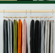 Hanger for 5 pants, CASCADE PANT HANGER, Nature / Grey