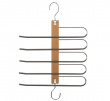 Hanger for 5 pants, CASCADE PANT HANGER, Nature / Grey