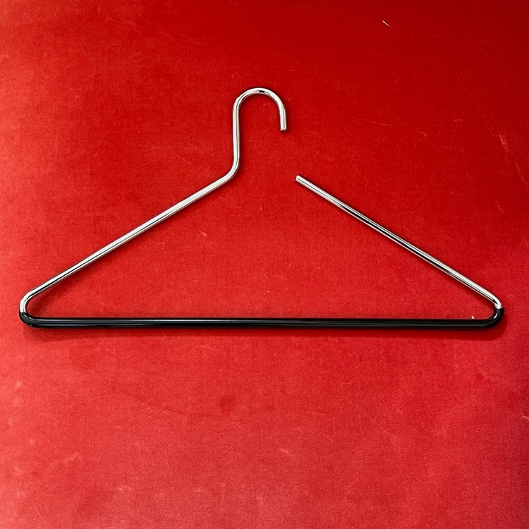 Hanger for Trousers and more, Anti-Slip, MAWA OPTICROME, 42 cm, Black / Silver in the group Storage / Wardrobe storage / Hangers and hooks at SmartaSaker.se (40931)