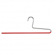 Hanger for Trousers, Anti-Slip, MAWA HOSENBÜGEL, 35 cm, Red / Silver Hanger for Trousers, Anti-Slip, MAWA HOSENBÜGEL, 35 cm, Red / Silver