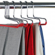 Hanger for Trousers, Anti-Slip, MAWA HOSENBÜGEL, 35 cm, Red / Silver Hanger for Trousers, Anti-Slip, MAWA HOSENBÜGEL, 35 cm, Red / Silver