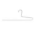 Hanger for Trousers, Anti-Slip, MAWA HOSENBÜGEL, 35 cm, White / Silver Hanger for Trousers, Anti-Slip, MAWA HOSENBÜGEL, 35 cm, White / Silver