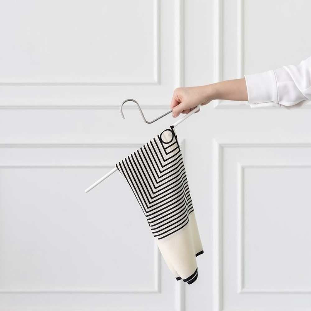Hanger for Trousers, Anti-Slip, MAWA HOSENBÜGEL, 35 cm, White / Silver in the group Storage / Wardrobe storage / Hangers and hooks at SmartaSaker.se (40935)