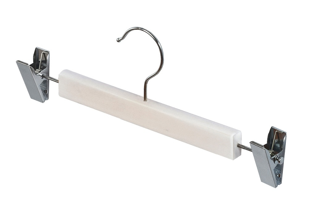 Hanger for skirts, Wood, LIVING, 30 x 1,5 cm, White wash in the group Storage / Wardrobe storage / Hangers and hooks at SmartaSaker.se (40945)