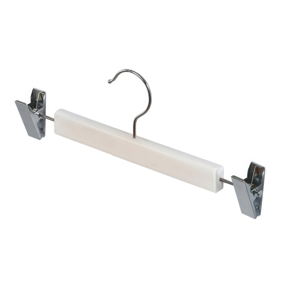 Hanger for skirts, Wood, LIVING, 30 x 1,5 cm, White wash in the group Storage / Wardrobe storage / Hangers and hooks at SmartaSaker.se (40945)