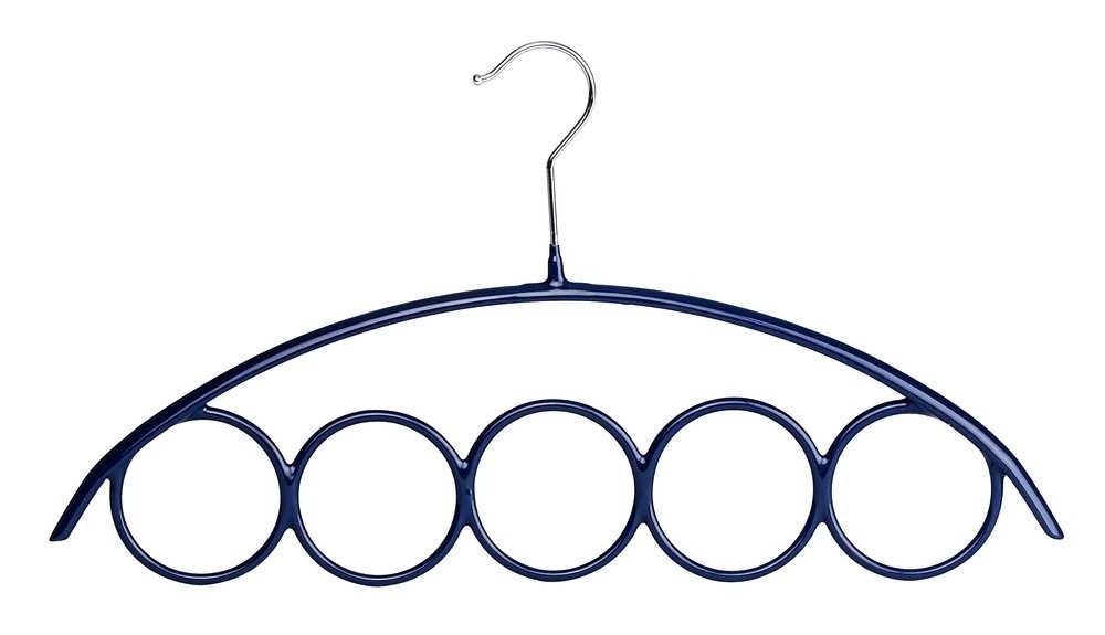 Hanger for shawls and scarves, BLUE OLYMPIA 5 LOOP, 42 cm, Blue in the group Storage / Wardrobe storage / Hangers and hooks at SmartaSaker.se (40949)