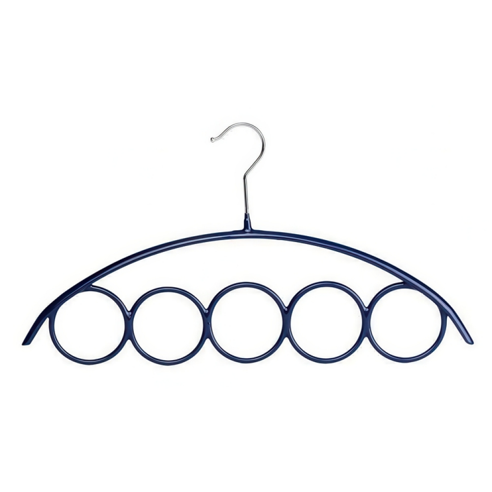 Hanger for shawls and scarves, BLUE OLYMPIA 5 LOOP, 42 cm, Blue in the group Storage / Wardrobe storage / Hangers and hooks at SmartaSaker.se (40949)