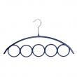 Hanger for shawls and scarves, BLUE OLYMPIA 5 LOOP, 42 cm, Blue Hanger for shawls and scarves, BLUE OLYMPIA 5 LOOP, 42 cm, Blue