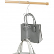 Hanger for bags, CLASSICO HANDBAG HOLDER, 10 x H 40 cm cm, Silver Hanger for bags, CLASSICO HANDBAG HOLDER, 10 x H 40 cm cm, Silver