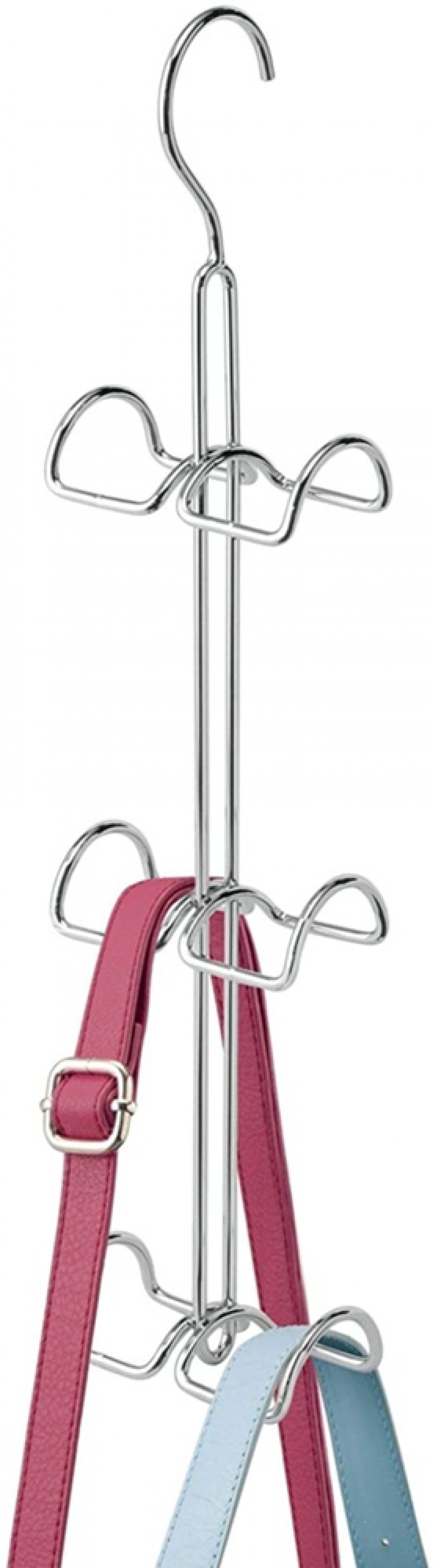 Hanger for bags, CLASSICO HANDBAG HOLDER, 10 x H 40 cm cm, Silver in the group Storage / Wardrobe storage / Bag storage at SmartaSaker.se (40957)