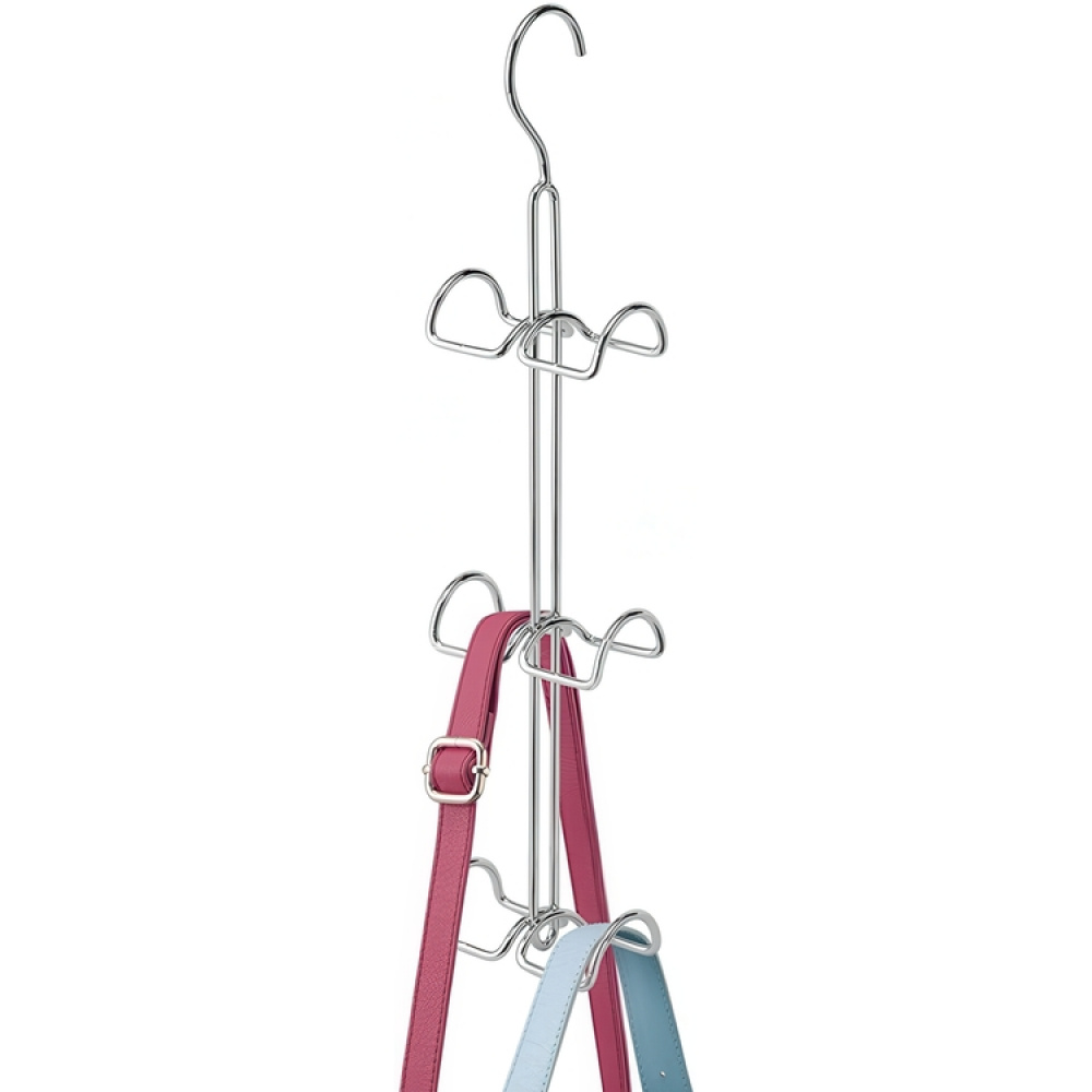 Hanger for bags, CLASSICO HANDBAG HOLDER, 10 x H 40 cm cm, Silver in the group Storage / Wardrobe storage / Bag storage at SmartaSaker.se (40957)