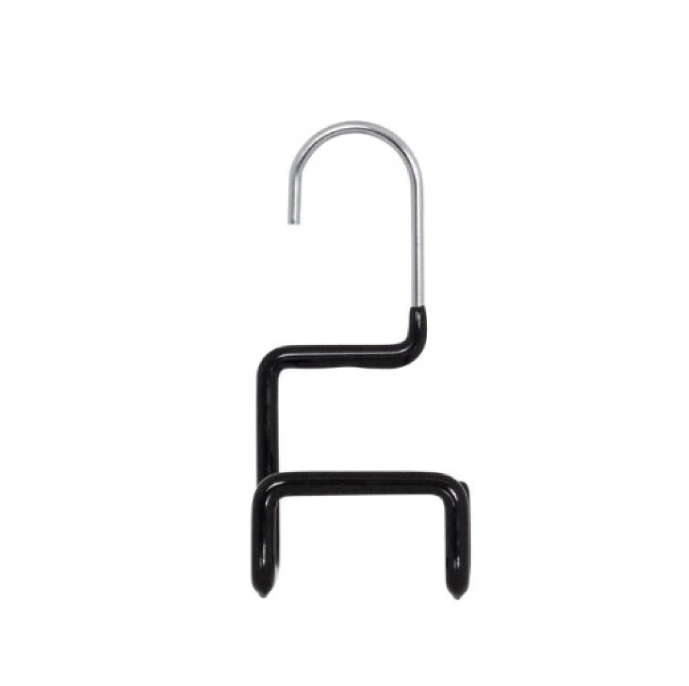 Hanger in metal for bags, MAWA PURSE HANGER, Silver/ Black in the group Storage / Wardrobe storage / Bag storage at SmartaSaker.se (40961)