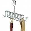 Hanger in metal for ties and belts, CLASSICO