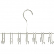 Hanger in metal for ties and belts, CLASSICO