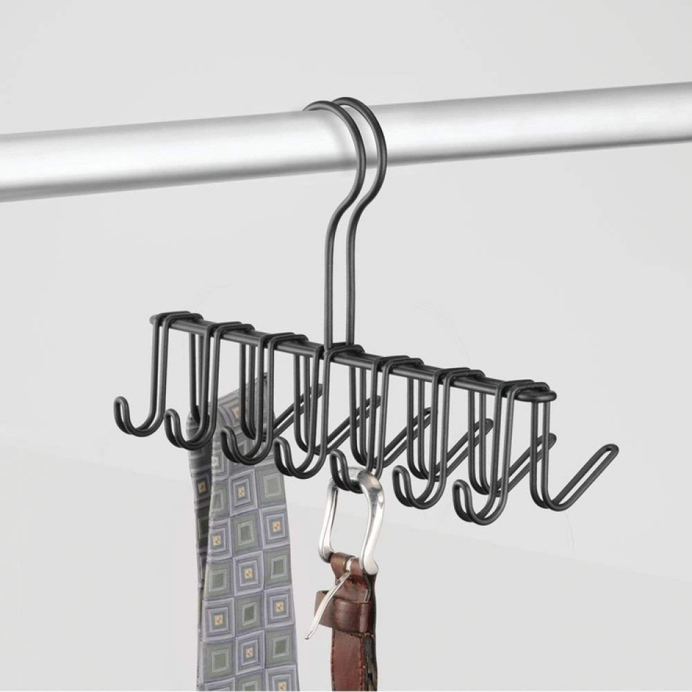 Hanger in metal, for scarves, belts, jewelry, CLASSICO, Black in the group Storage / Wardrobe storage / Hangers and hooks at SmartaSaker.se (40964)