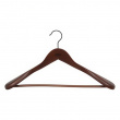Wood hanger for suits, THE ORGINAL WIDE SHOULDER, 45 cm, Nature Wood hanger for suits, THE ORGINAL WIDE SHOULDER, 45 cm, Nature