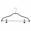 Hanger with Clips, Space Saving, MAWA SILHOUETTE KLAMMERN, 41 cm