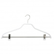 Hanger with Clips, Space Saving, MAWA SILHOUETTE KLAMMERN, 41 cm