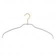 Hanger, Extra thin, Anti-Slip, MAWA SILHOUETTE LIGHT, 42 cm, White / Gold Hanger, Extra thin, Anti-Slip, MAWA SILHOUETTE LIGHT, 42 cm, White / Gold