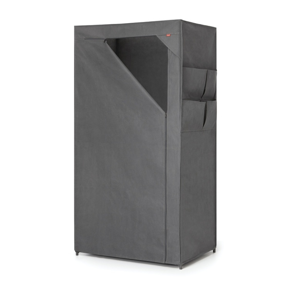 Wardrobe, Portable, ARMARIO ROPERO, 79 x 45 x H 155 cm, Grey in the group Storage / Wardrobe storage / Garment covers at SmartaSaker.se (40986)