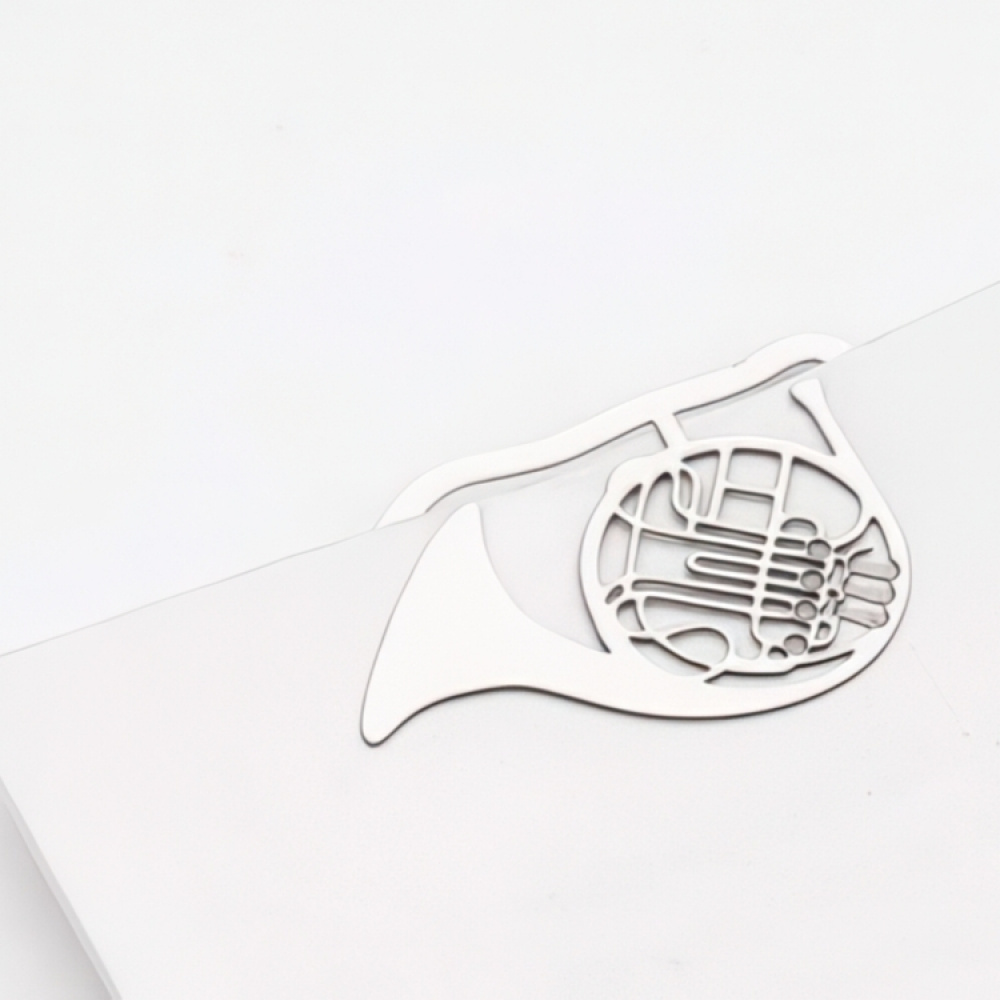 Paper Clips, E-CLIPS - MUSICAL INSTRUMENT, 16 psc, Midori, Silver in the group Storage / Office supplies at SmartaSaker.se (40995)