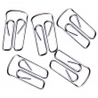 Paper Clips in metal. Set of 100, OWL, 2,7 cm, Silver