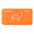 Paper Clips, Set of 20, HORSE, Midori, Orange / silver Paper Clips, Set of 20, HORSE, Midori, Orange / silver
