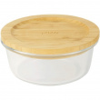 Glas Bowl with Bamboo Lid, 620ml, PEBBLY MINI ECO FRIENDLY BOWL, Ø 15 x H7 cm, Clear / Nature Glas Bowl with Bamboo Lid, 620ml, PEBBLY MINI ECO FRIENDLY BOWL, Ø 15 x H7 cm, Clear / Nature