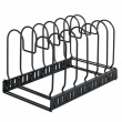 Lids & Pans organizer, DECKELHALTER, Adjustable 30 -57 cm, Black Lids & Pans organizer, DECKELHALTER, Adjustable 30 -57 cm, Black