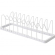 Lids & Pans organizer, Adjustable 45 - 82 cm, TOWER, Yamazaki, white Lids & Pans organizer, Adjustable 45 - 82 cm, TOWER, Yamazaki, white