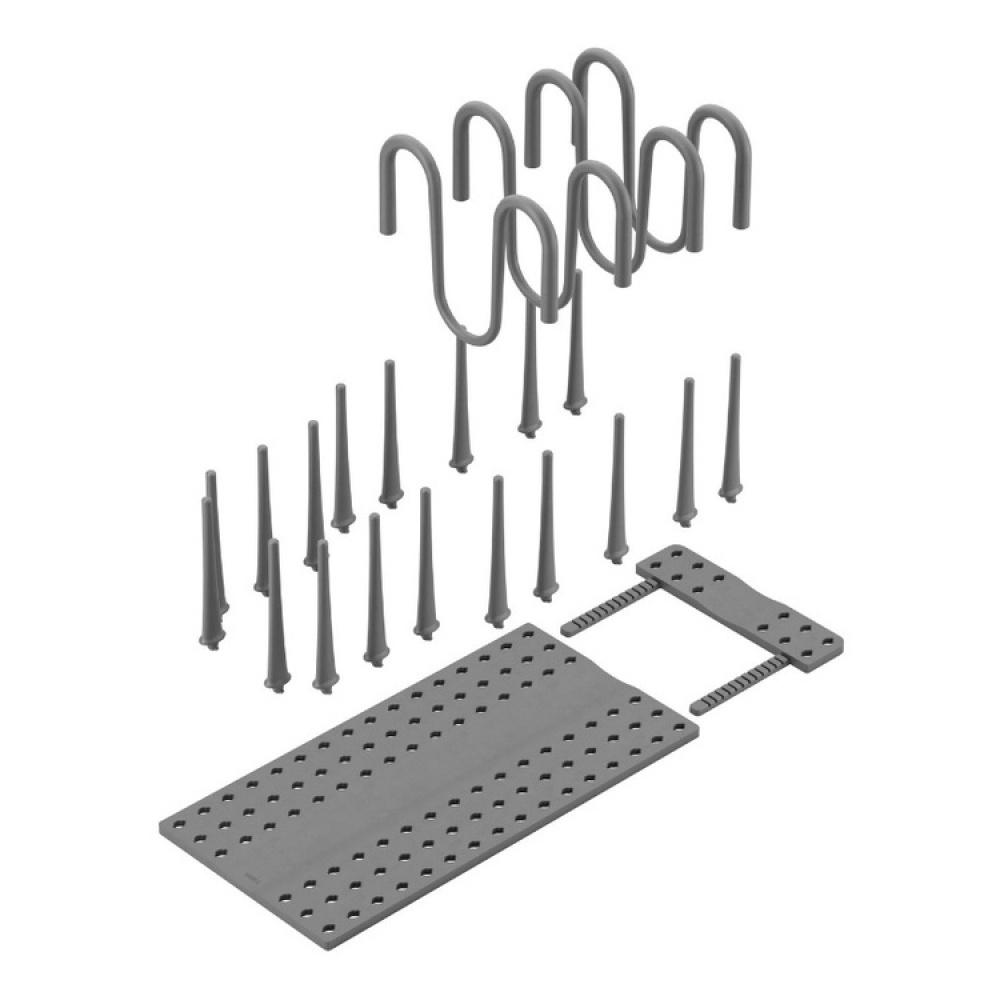 Lid & Pan organizer, PEGGY COOKWARE ORGANIZER, Umbra, Grey in the group Storage / Kitchen storage / Kitchen cabinet organizers at SmartaSaker.se (41048)