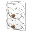 Lid Rack in Metal, 5 Slots, ID CLASSICO, Chrome