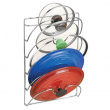 Lid Rack in Metal, 5 Slots, ID CLASSICO, Chrome