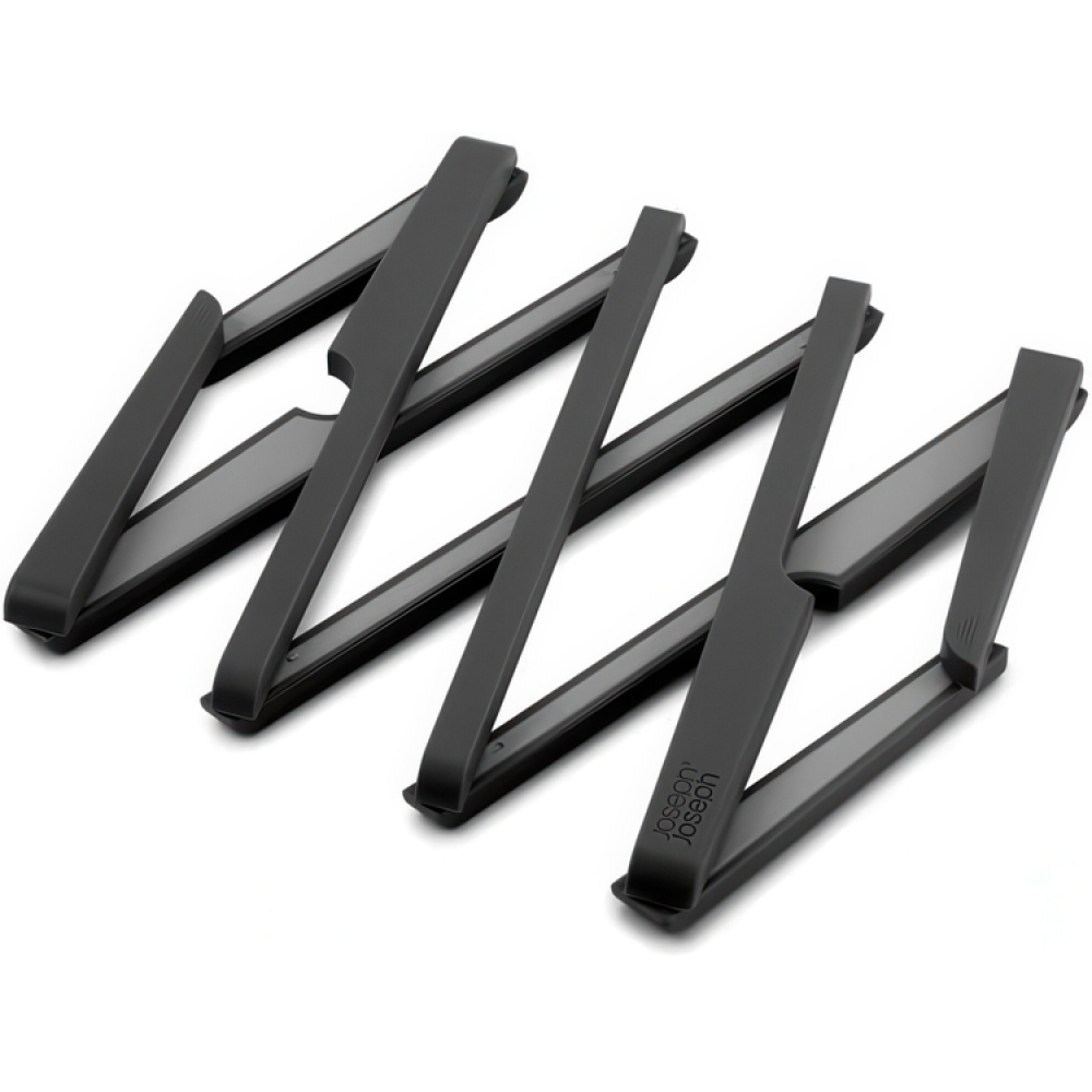 Trivet in Silicone, STRETCH EXTANDABLE POT STAND, Joseph Joseph, Black in the group Storage / Kitchen storage at SmartaSaker.se (41053)