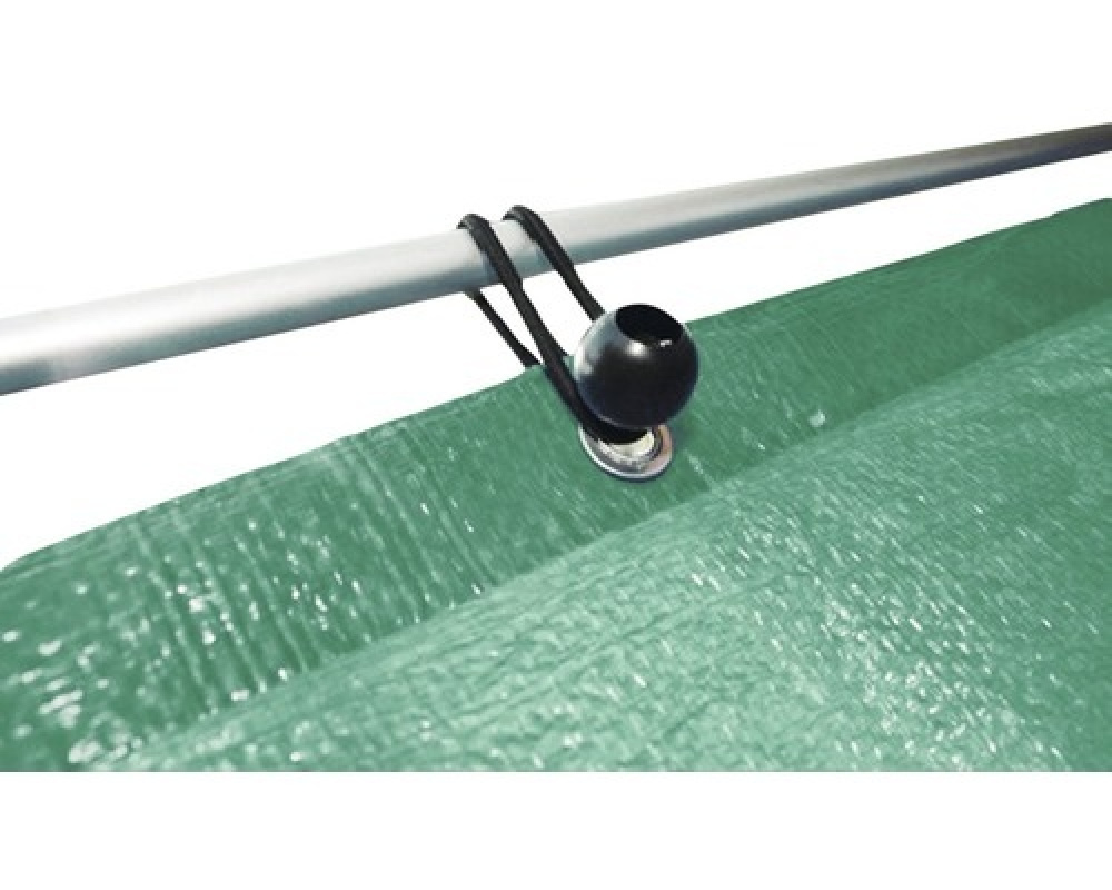 Elastic Cords, 4 pcs, BALL BUNGEES, 20 cm, Black in the group Storage / Storage room and garage at SmartaSaker.se (41054)