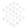 Magnetic dots, self-adhesive, Set of 28, ELEMENT DOT FLEX, Ø 2 cm