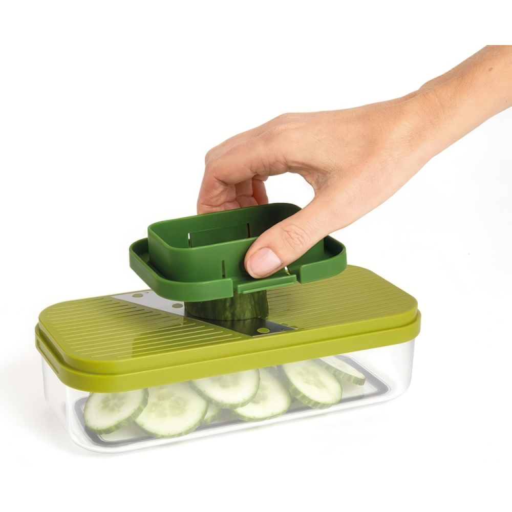 Chop, Grate and Slice, 4-IN-1 MULTI-PREP, Joseph Joseph, Green / Yellow in the group Storage / Kitchen storage at SmartaSaker.se (41058)